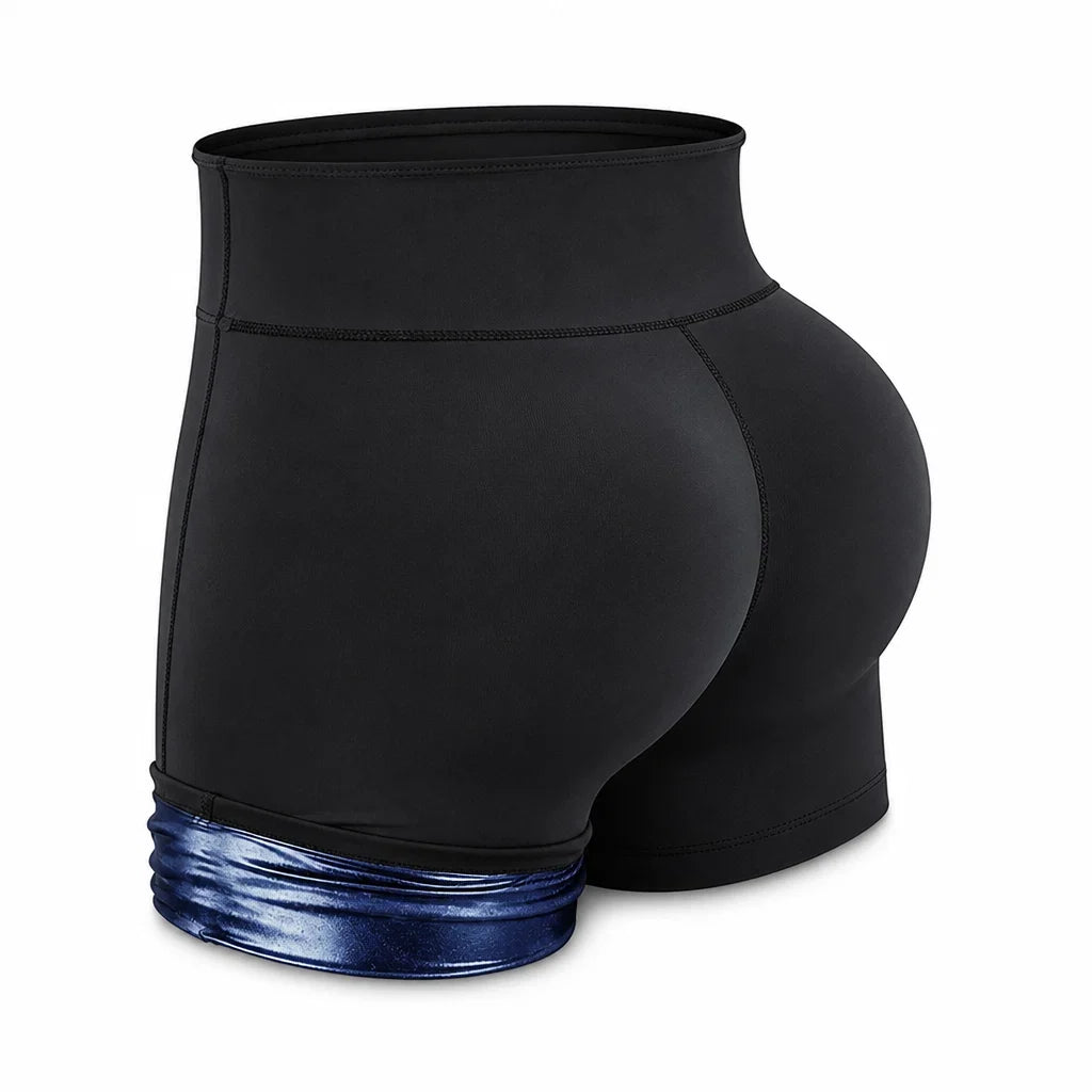 Women's Training Shorts | High-Waist Non-Slip & Moisture-Wicking Four-Way Stretch