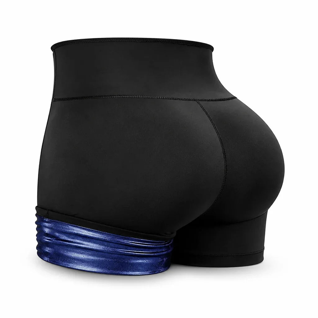 Women's Training Shorts | High-Waist Non-Slip & Moisture-Wicking Four-Way Stretch