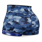 Women's Training Shorts | High-Waist Non-Slip & Moisture-Wicking Four-Way Stretch